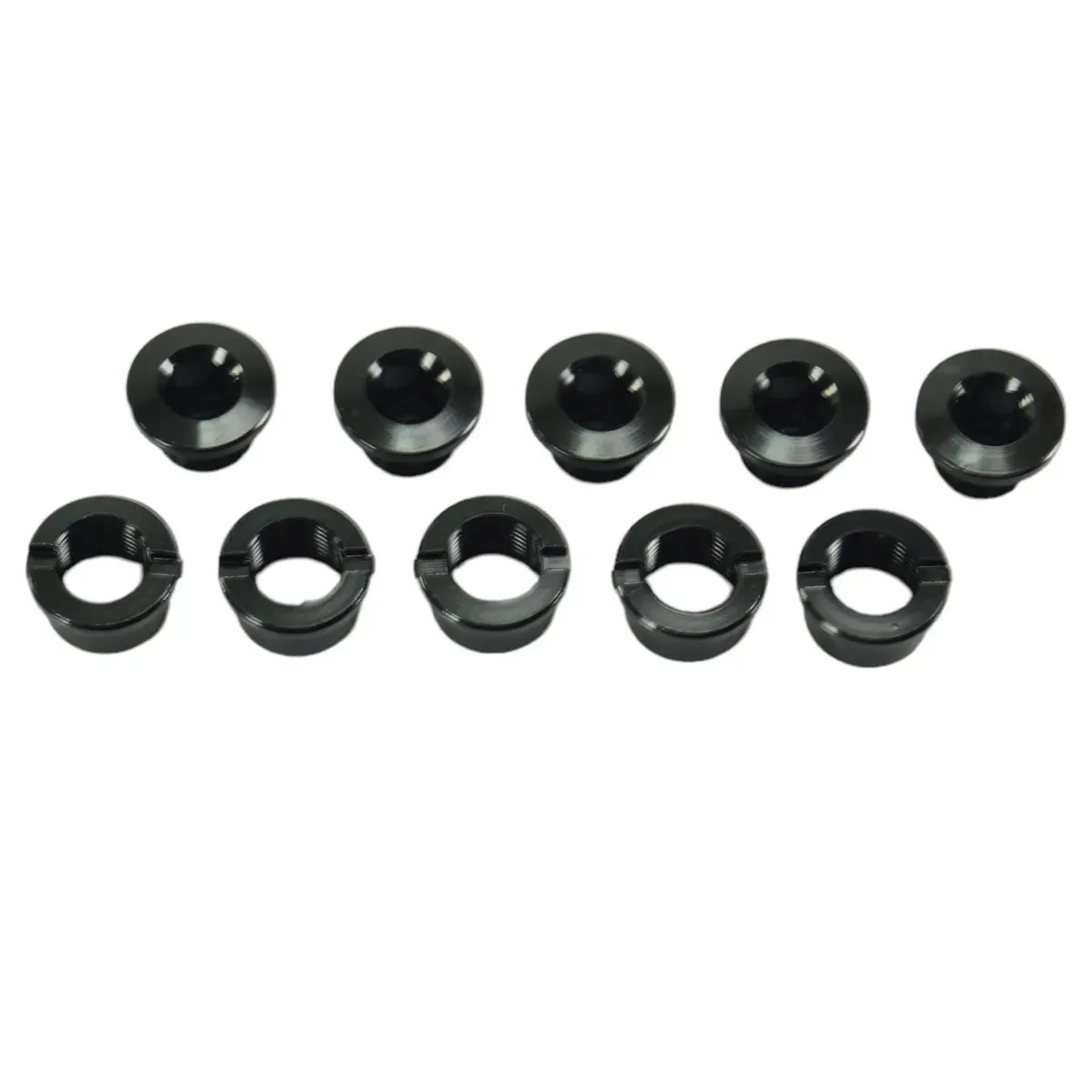 SD Alloy Chainring Bolts, set of 5 Black